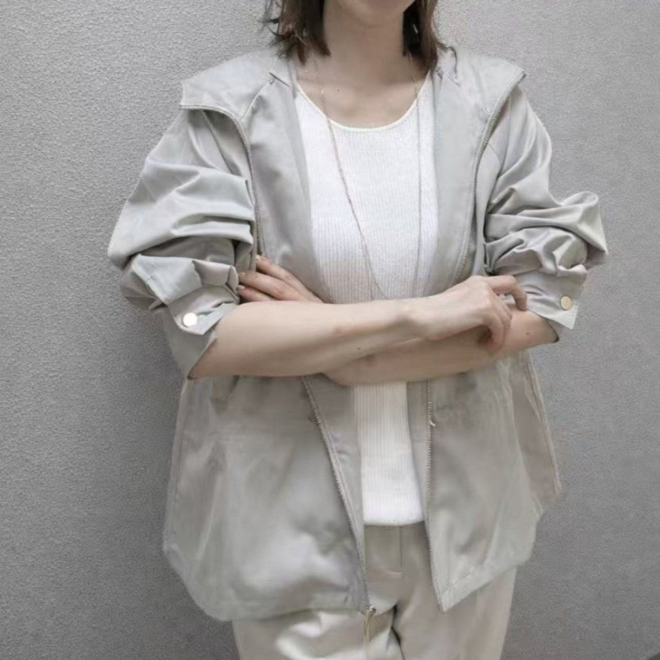 ウエストドロストマウンテンパーカー