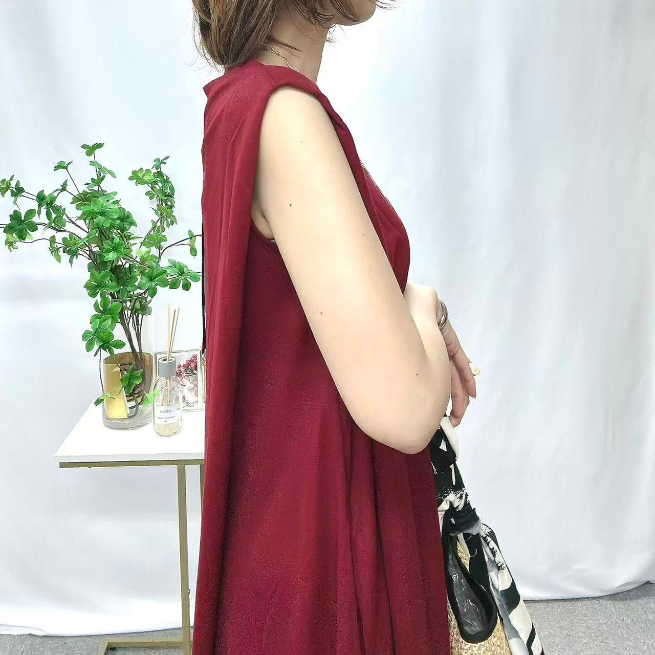 接触冷感ワンピース