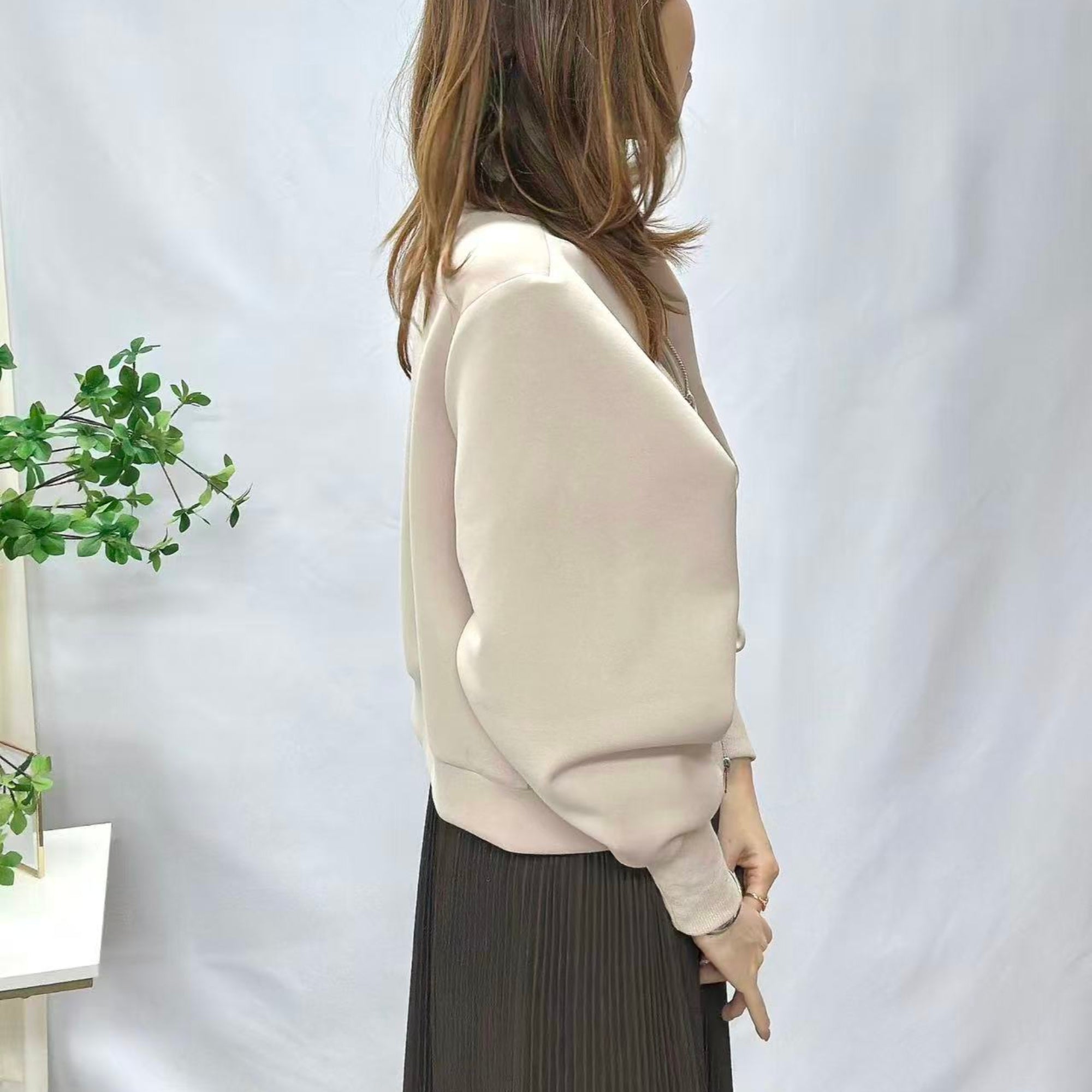 袖ボリュームブルゾン