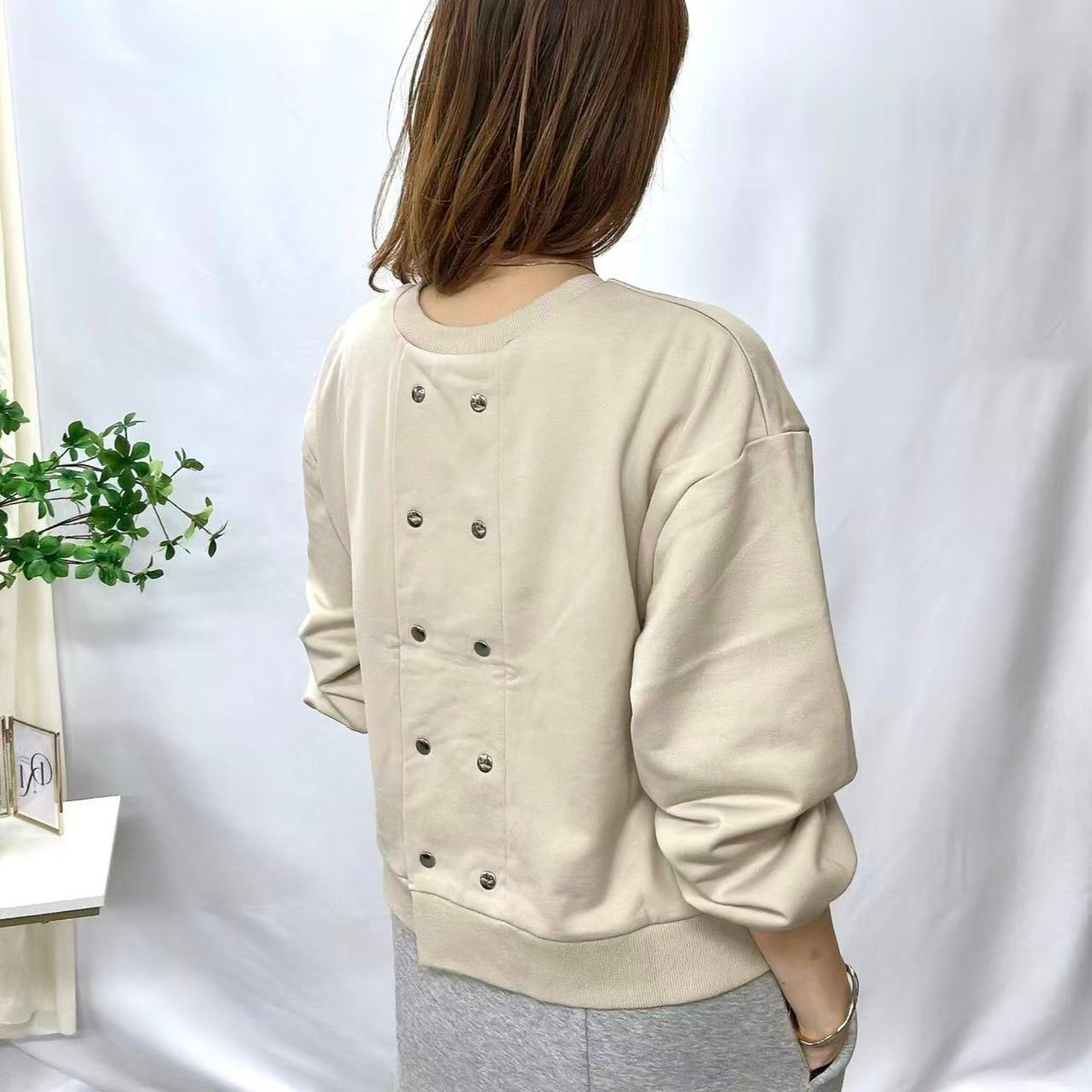 ダブルドット2WAYプルオーバー