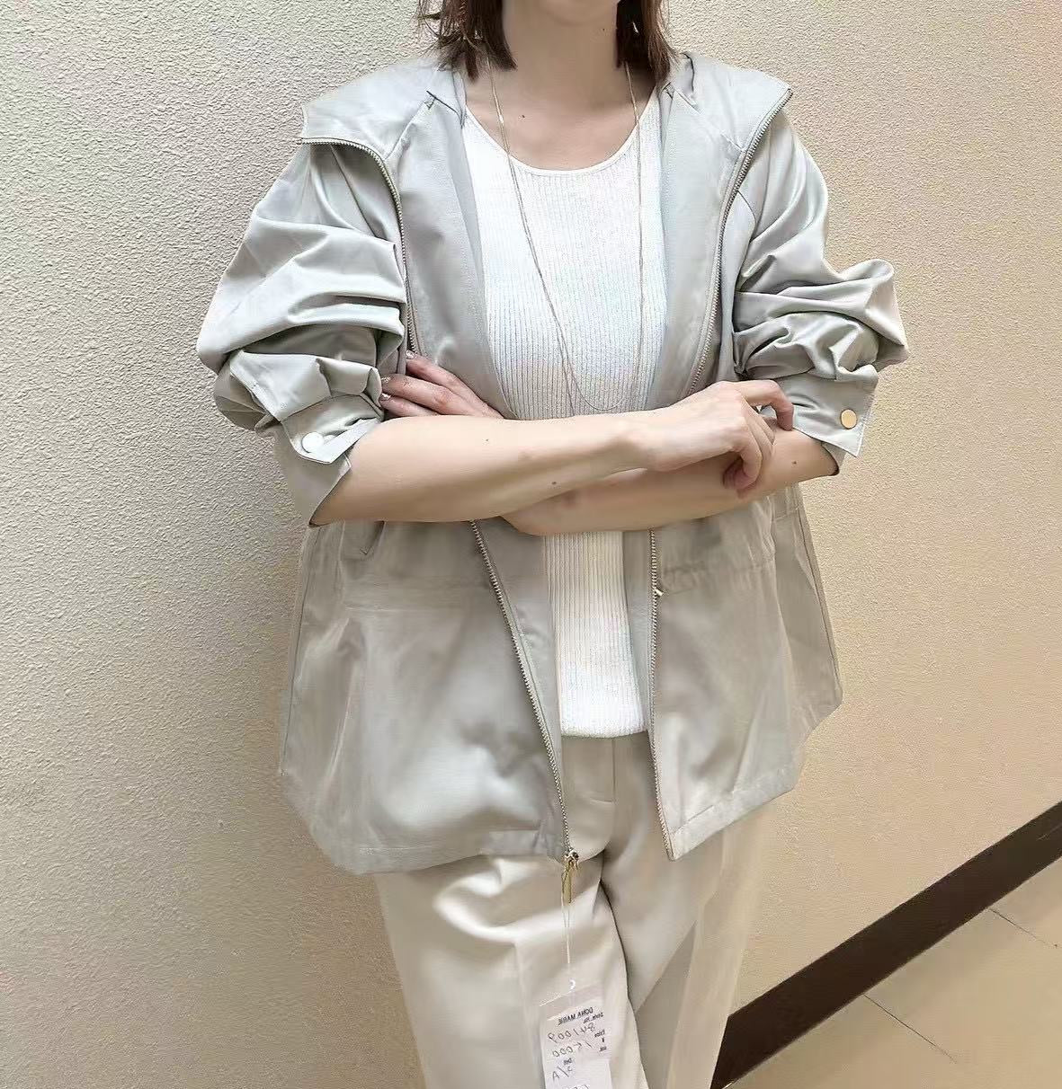 ウエストドロストマウンテンパーカー