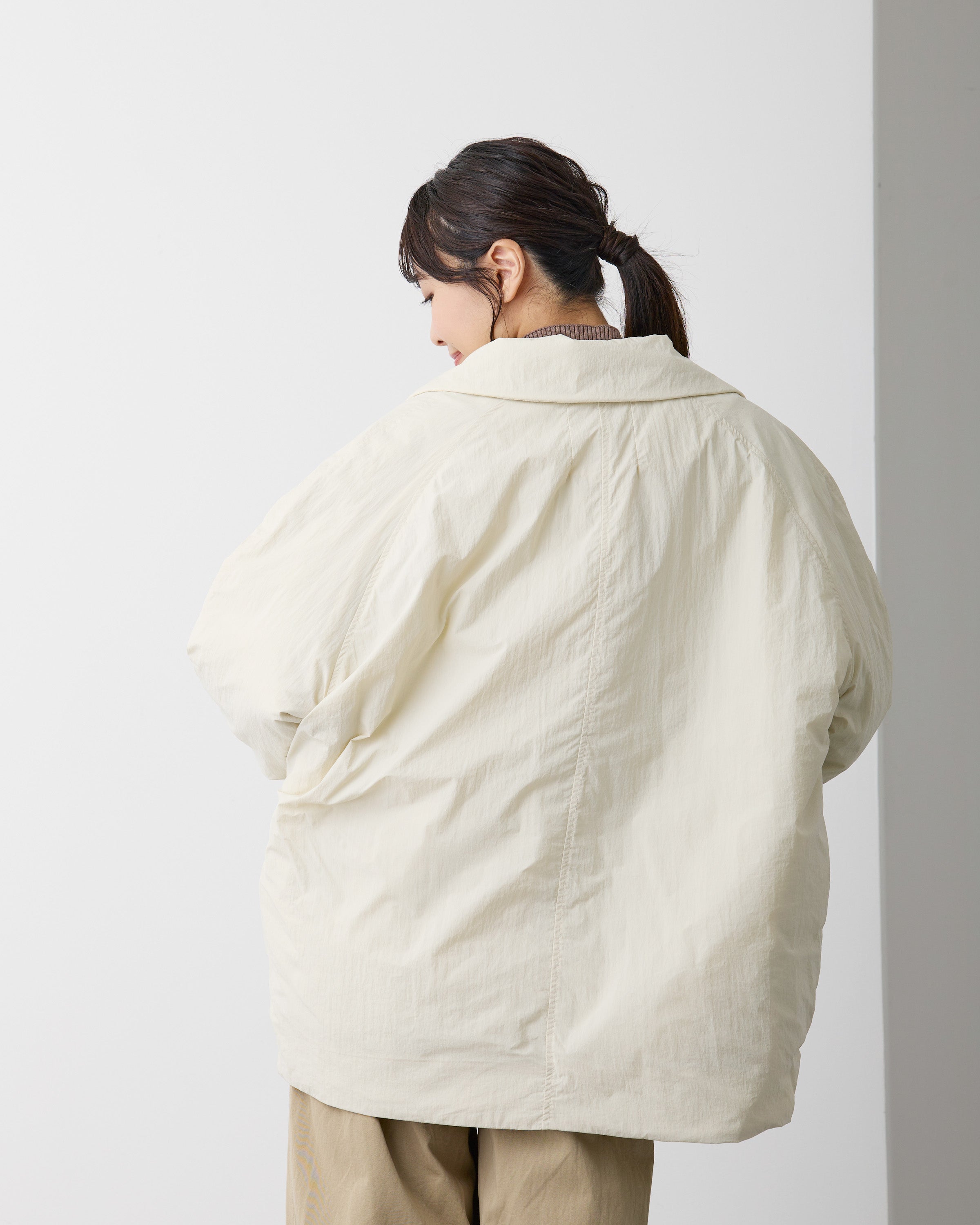 テーラードコート アイボリー
