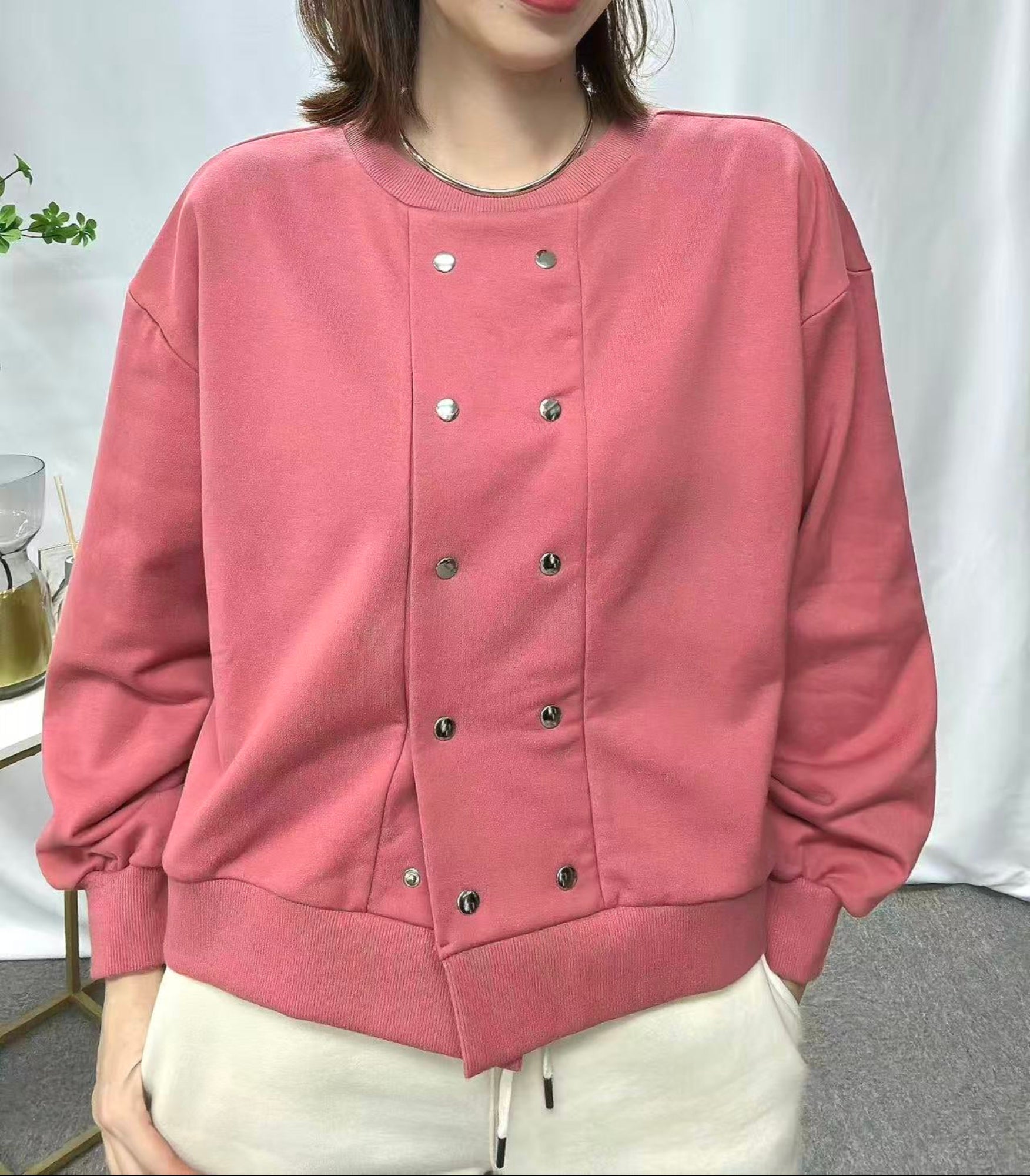 ダブルドット2WAYプルオーバー