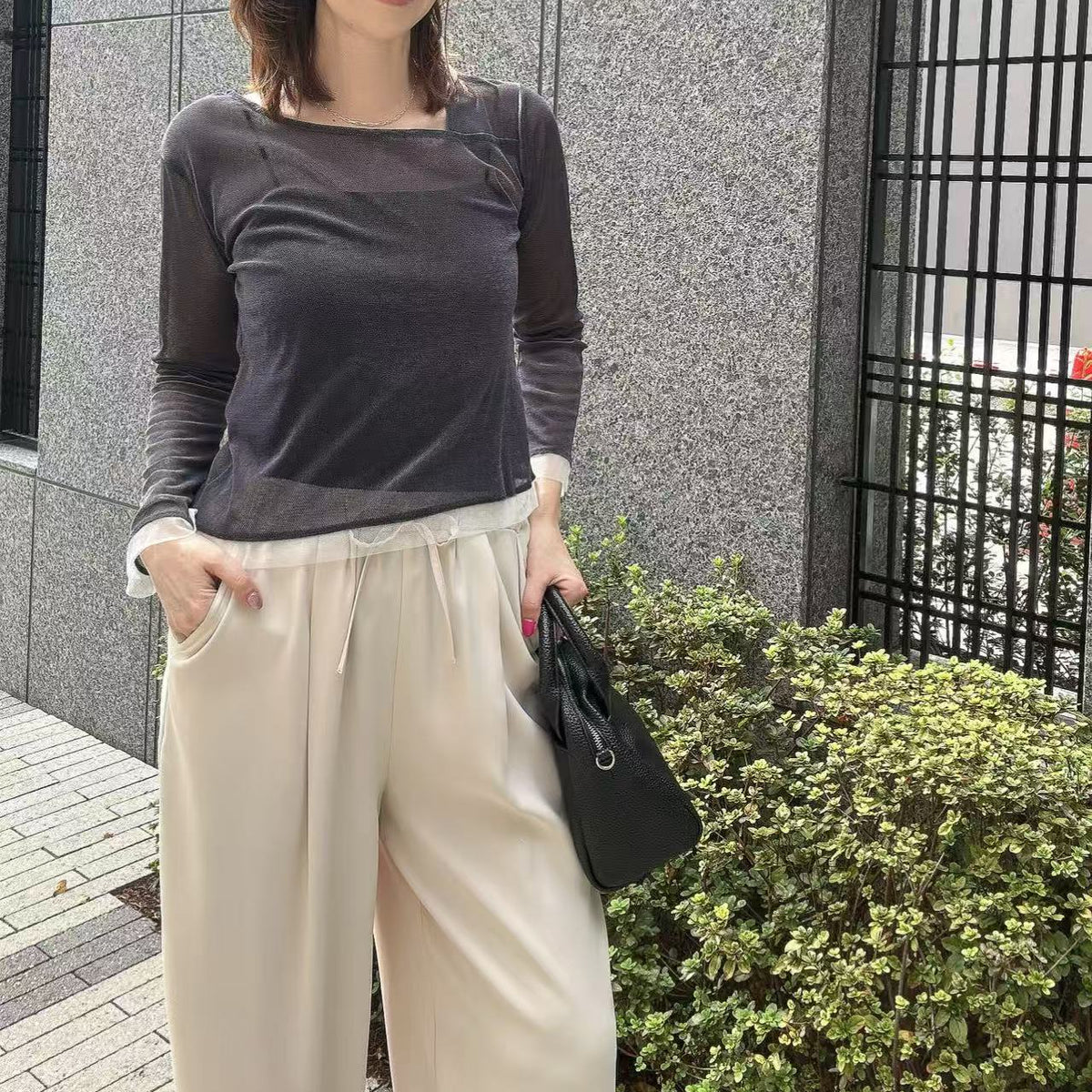 チュールベロアプルオーバー
