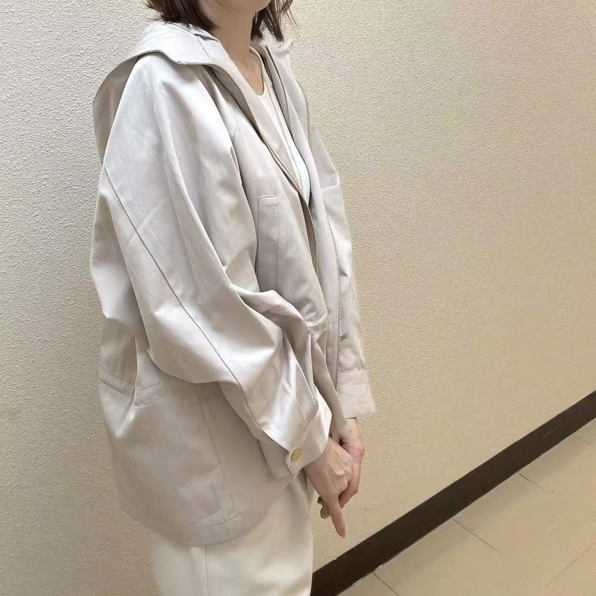 ウエストドロストマウンテンパーカー